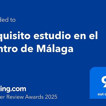 Exquisito Estudio En El Centro De Малага Екстер'єр фото
